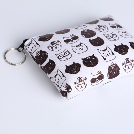 Monetnik's wallet with a zipper, color mix-2