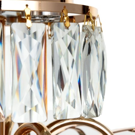Caust "Irina" 5x60W E14+18W LED PDD Gold 48x48x52cm SVK-8