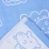 Lovelife towel "animals", col. blue, 26*50 cm, 100% cotton,
