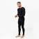 Thermo set of men's (jumper, trousers) Black color, river 58