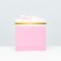 Self -charged pink box 15x15x15 cm