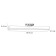 Crutal lamp Arte Lamp Lineetta A4576PL-1BK, LED, 18 W, 2.5x40x4.2 cm, black