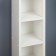 Quarter 20 bathroom cabinet (4 open sections), 19 x 20 x 95 cm