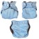 Panties-scammer, reusable, carbon-bamboo fabric, blue color, from 0-36 months.