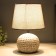 Table lamp 16293/1GR E14 40W gray 20x20x28.5 cm Risalux