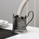 Cupcounder "Capercaillie", D = 61 mm, nickel, with blackening