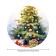 Tables on the table “Fairytale holiday”, round, oxford, elastic band, size 120x120 cm, diameter 75-100 cm