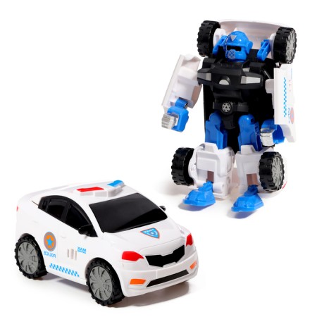 Set of robots "Autobots", 2 pieces, policeman and firefighter-2