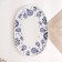 Oval dish "Dandelion", 205x315x20mm, neo gzhel