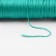 Weaving thread, twisted, d = 1 mm, 50 m, green color