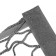 Lugger grid for mounting cargo cargo, on Velcro, 25 x 55 cm