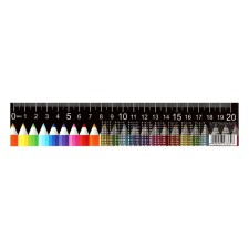 Line-stroke plastic 20 cm zl-20 table of multiplication 