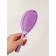 Comb massage oval for drying hair 24*10cm violet suspension QF