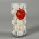 Set of balls plastic D-3 cm, 24 pcs "Birlant" mother-in-law, white