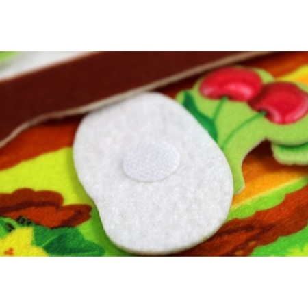 Fetra set on Velcro "Garden"-7