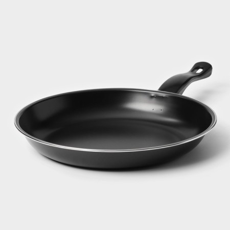 Set of the jacqueline pan, 3 subjects: 20/25/30 × 4 cm, anti -stick coating, black color-9