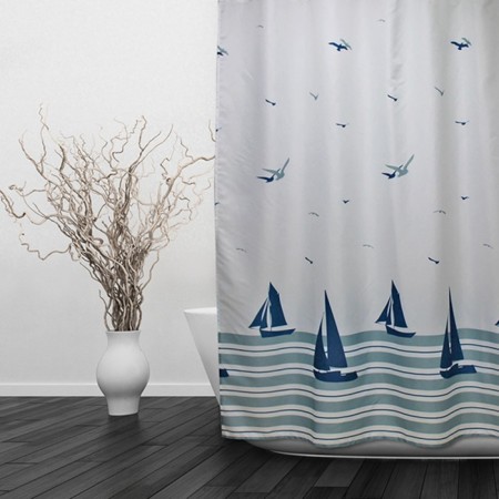 The bathroom curtain "Sail", 180 x 180 cm