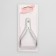 Manicure nippers for cuticle, 9 cm, blade length - 9 mm, on blist, silver color