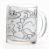Set for creativity painting mugs "Cosmic"