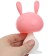 A set of silicone teeters “My bunny”, with a rattle, 3 pcs., In the case, crush me