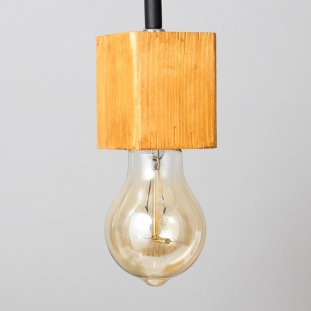 HEAB-1 desktop lamp brown/black 20x20x55cm Risalux-3