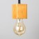 HEAB-1 desktop lamp brown/black 20x20x55cm Risalux