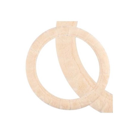 Braid fur is a fur., L beige SkyWay, with a stitching ECO, S01107024