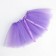 Three -layer skirt kaftan, lilac