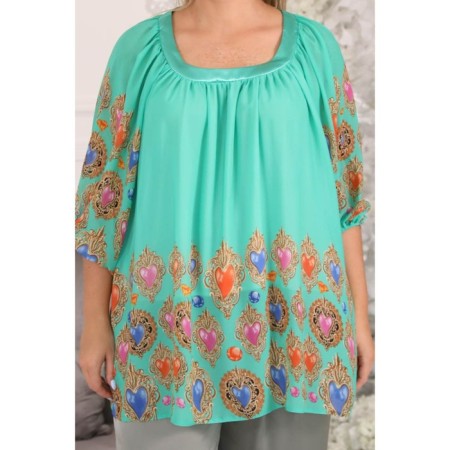Female blouse, size 54-7
