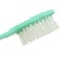 Hair care kit: comb and brush "Flower", Biryuzovoy color