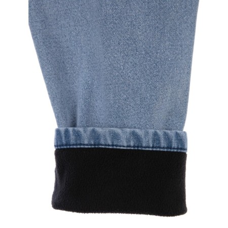 Jeans insulated with fleece, for a boy, height 122 cm-2