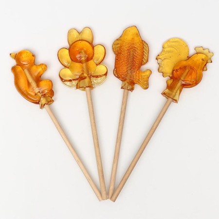 Caramel Lollice "Siberian Cockerel", GOST, MIX, 24 g