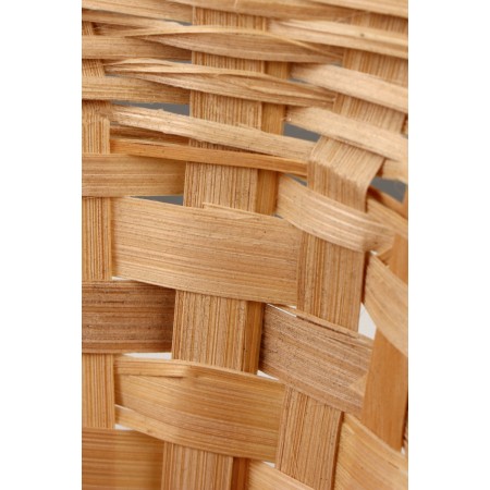 Wicker basket, D21/13 x H14/29cm, bamboo, natural-5