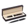 Handle Gift ball in the leatherette case is a swivel carbon case Black/silver body