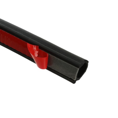 Doors seal in a car, o-shaped, 15 × 15 mm, self-adhesive, 5 m, black-3