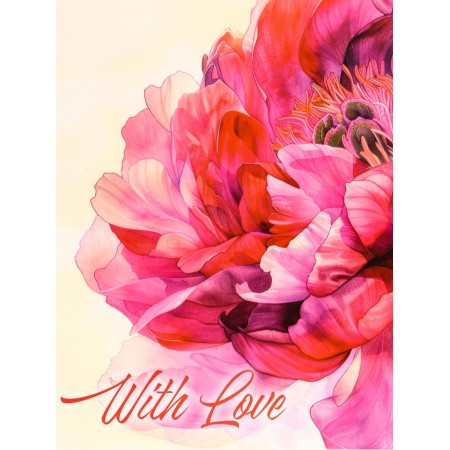 Gift Vertical Gift "with Love", 26 × 32 × 12 cm-2