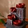 Fountain "Cups on columns" 13x13x21 cm (with backlight)