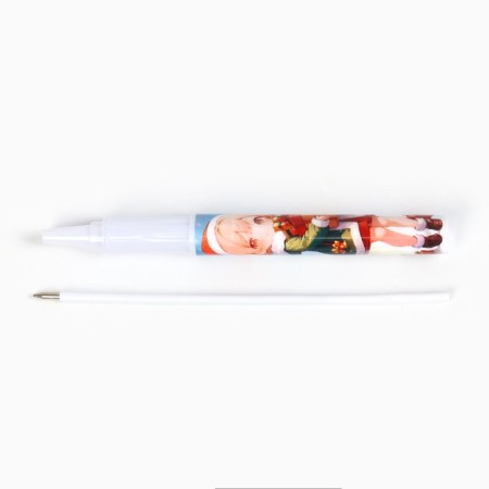 Handle plastic with a cap "anime", blue paste 0.7 mm-2