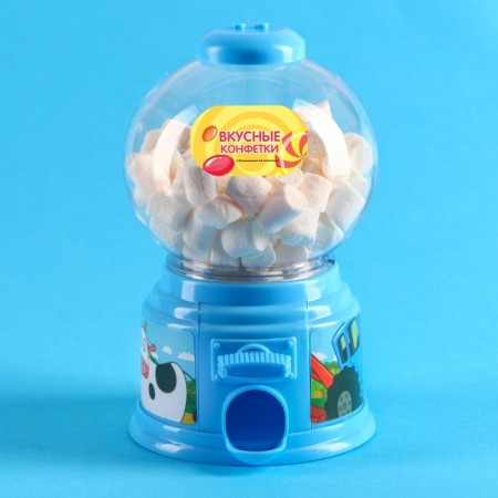 Automat for sweets "Blue Tractor"-7