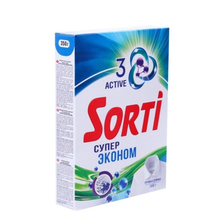 Sorti washing powder "Economy Super", manual washing, 350 g-1