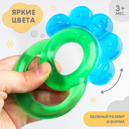 Прорезыватель охлаждающий «Гребешок», цвет МИКС, Крошка Я-1