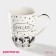 Ceramic share mug “Cats are love”, 350 ml, white color