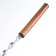 Shampoo corner, with a wooden handle "Eco" working part - 35 cm, 58 x 1.2 cm, steel - 2 mm,