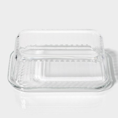 Container of heat -resistant glass of Dante's share, rectangular, 370 ml, 14.5 × 10.5 × 5.5 cm-7