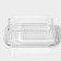 Container of heat -resistant glass of Dante's share, rectangular, 370 ml, 14.5 × 10.5 × 5.5 cm