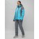 Ski suit female, size 42, blue color