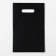 Polyethylene package with a cut pen, black 20-30 cm, 70 μm