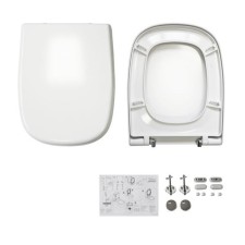 Sanita Luxe Infinity, Quadro, Soft-Close, white toilets.