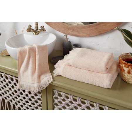 Trick Lovelife Fringe 30x60 beige, 100% cotton, 360 g/m2-4