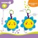 Musical Suspension "Babies", clockwork, on a crib, stroller, species mix, crush me